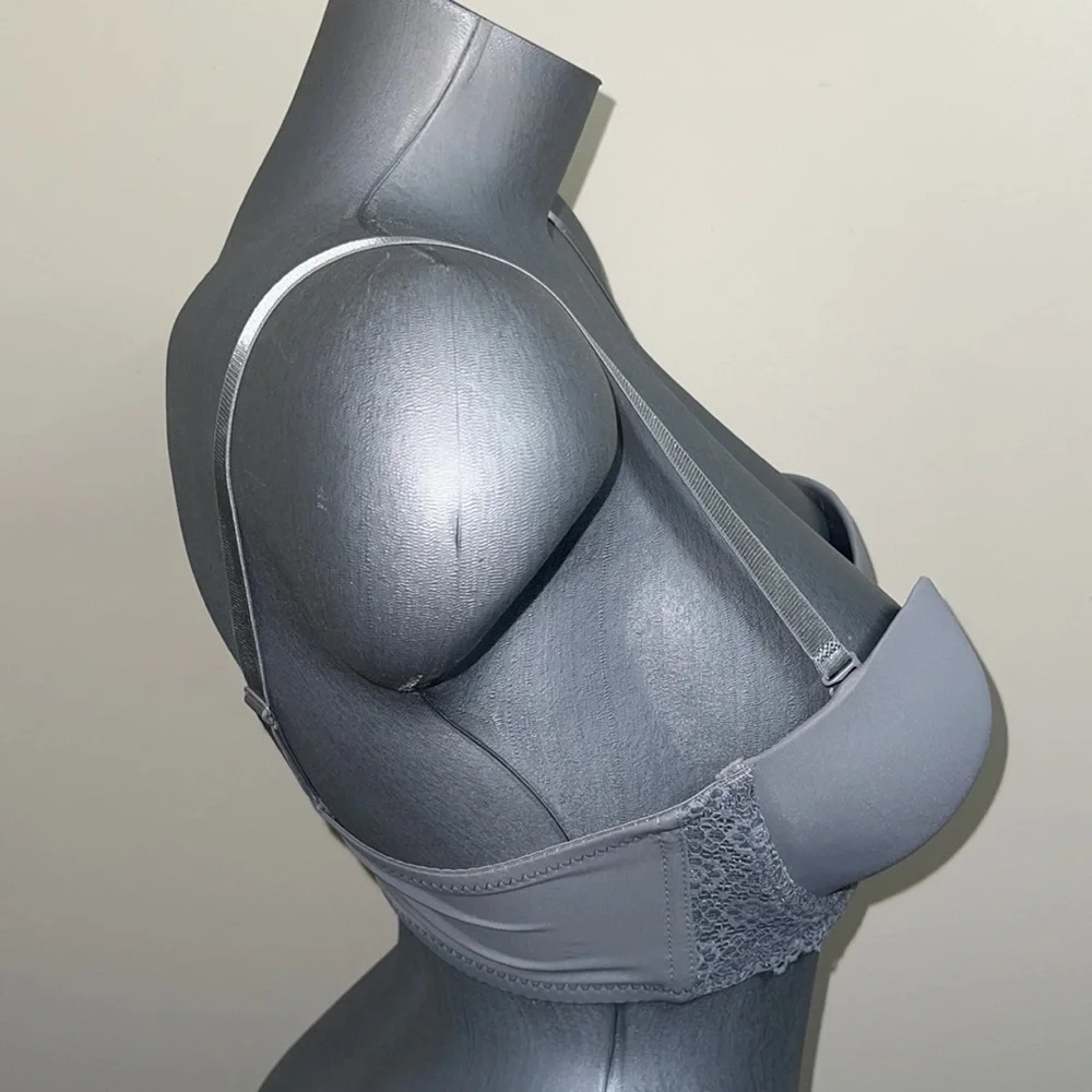 Super Push Up Extreme Padded Maximum Lift Lace Multi-way Strapless Bra.